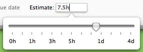 Smart Estimate Slider in The Hit List